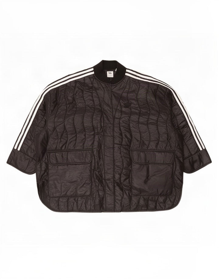 Γυναικείο καπιτονέ μπουφάν Adidas One Size Μαύρο Πολυαμίδιο