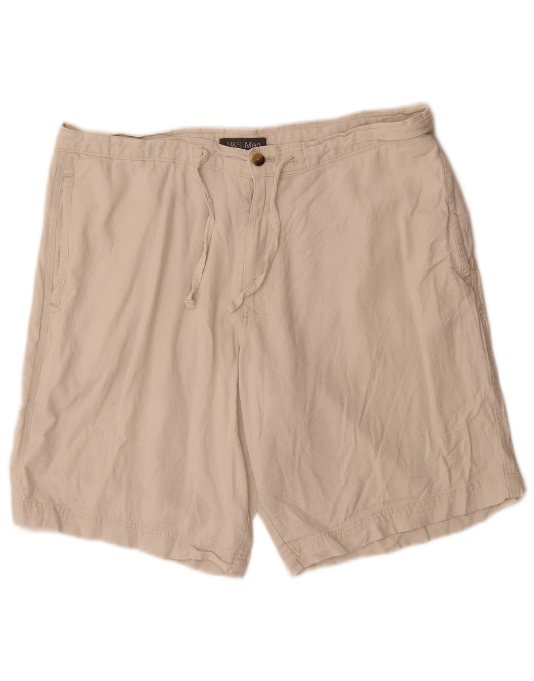 Ανδρικό σορτς Chino Marks & Spencer W38 XL Off White Flax
