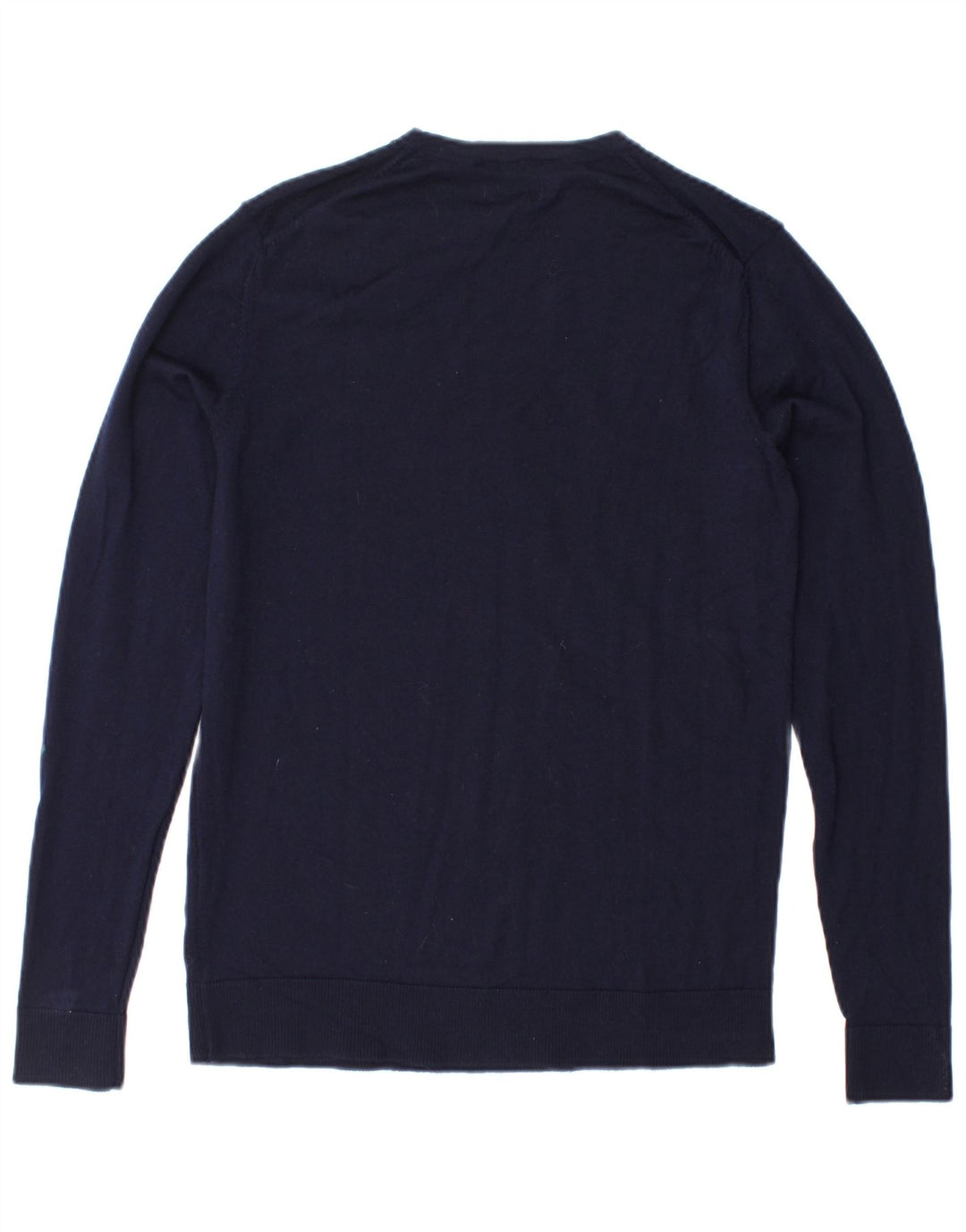 Ανδρικό πουλόβερ με λαιμόκοψη JACK & JONES Μικρό Μαλλί Navy Blue