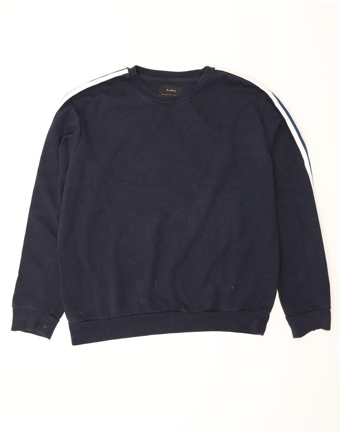Ανδρικό φούτερ Zara Jumper XL Navy Blue Colourblock