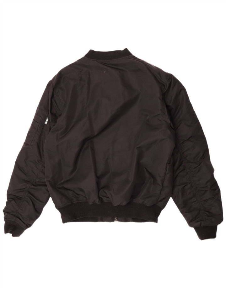 Snipes Ανδρικό μπουφάν αεροπλάνου αεροπλάνου UK 36 Small Black Polyamide