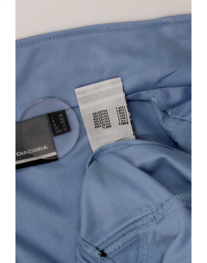 Diadora Γυναικεία αθλητική φόρμα Top Jacket UK 14 Large Blue Polyester