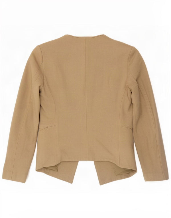 Topshop Γυναικείο μπουφάν Bolero UK 8 Small Beige Viscose