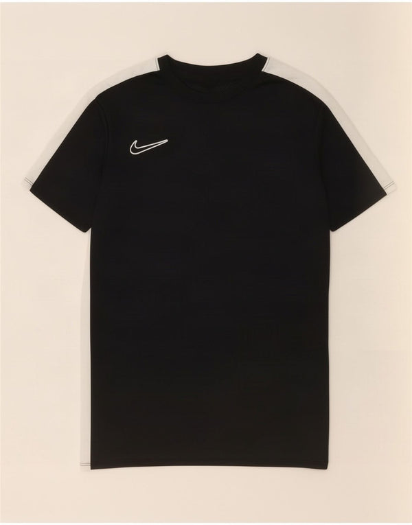 Μπλουζάκι Nike Boys Dri Fit Top 13-14 ετών XL Μαύρο πολύχρωμο πολυεστέρα