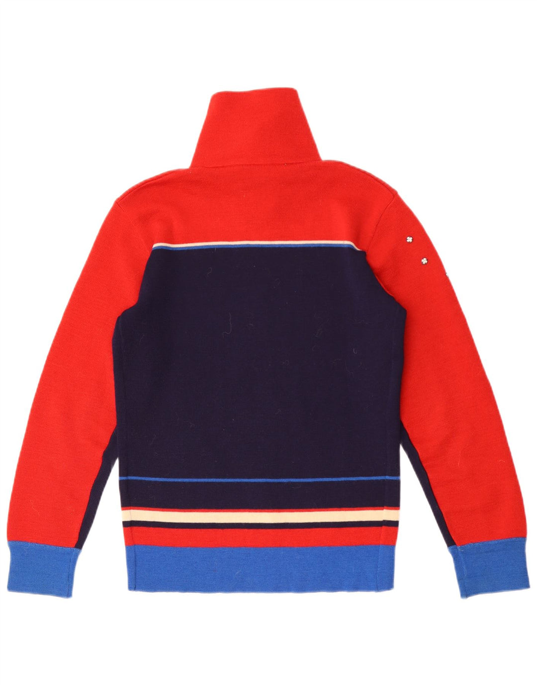 Γυναικείο πουλόβερ Silvy Cardigan IT 46 Large Navy Blue Colourblock