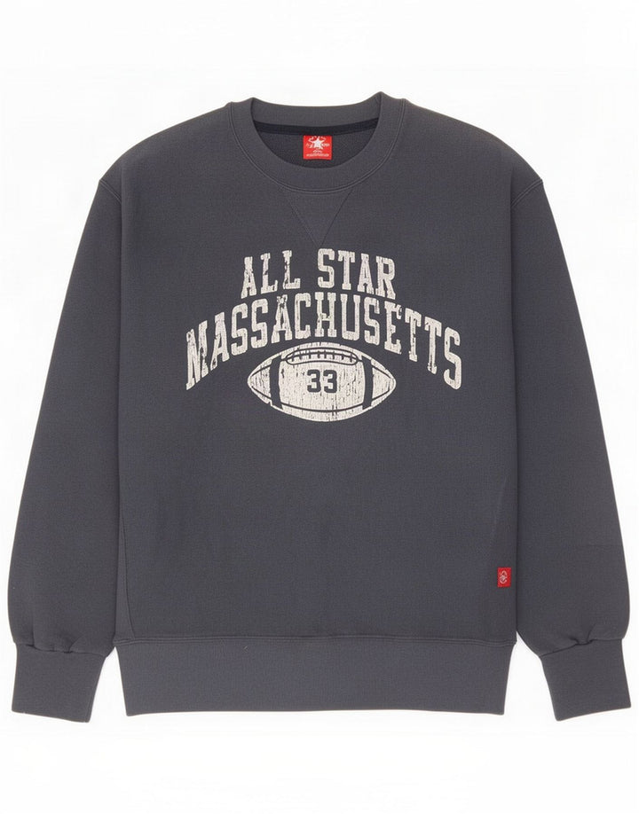 Ανδρική γραφική φούτερ Converse Jumper Small Navy Blue Cotton