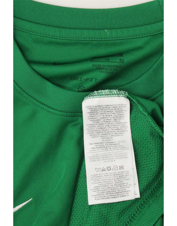 Ανδρικό T-shirt Nike Dri Fit Top XL Green Polyester