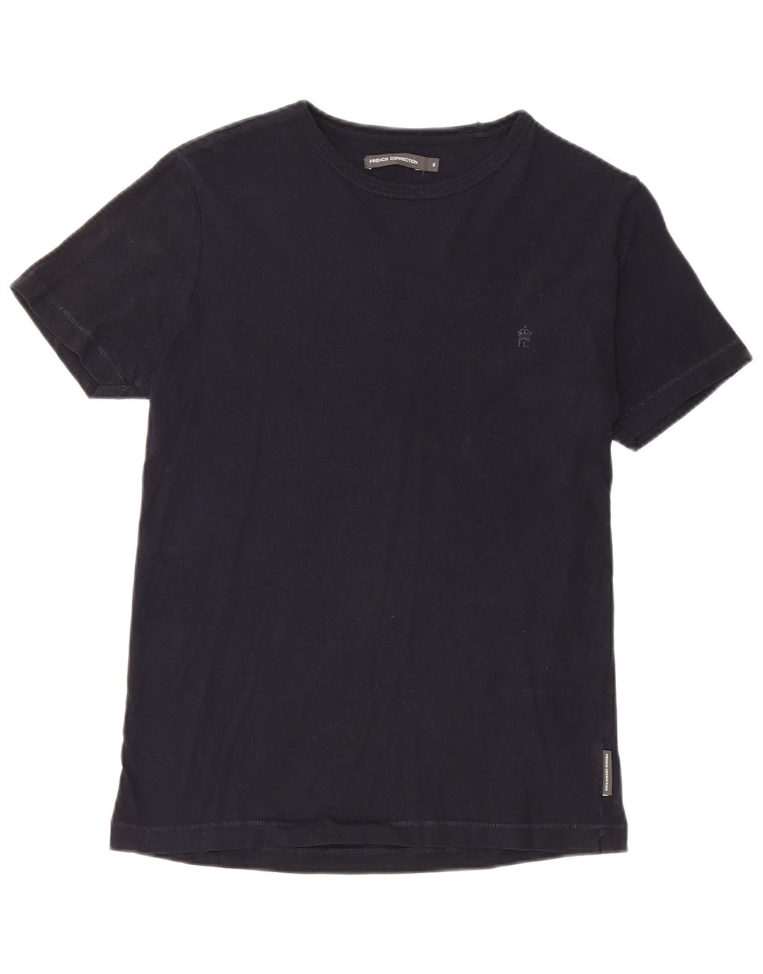Ανδρικό T-Shirt French Connection Top Μικρό μαύρο βαμβακερό