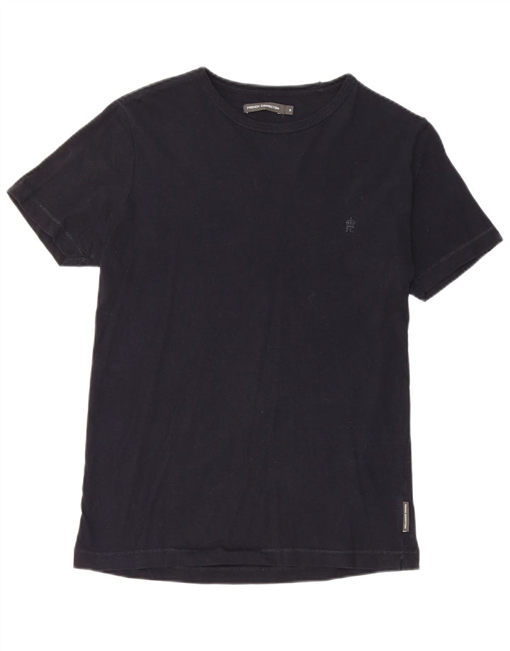Ανδρικό T-Shirt French Connection Top Μικρό μαύρο βαμβακερό