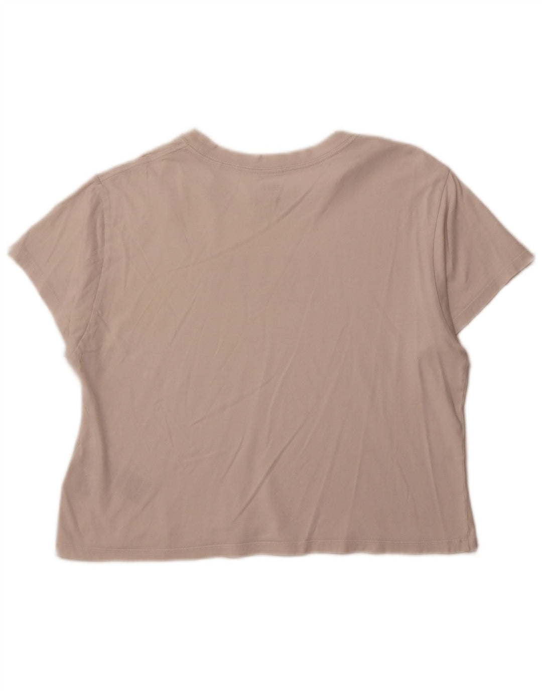 LEVI'S Womens Graphic T-Shirt Top UK 14 Medium Off White Cotton