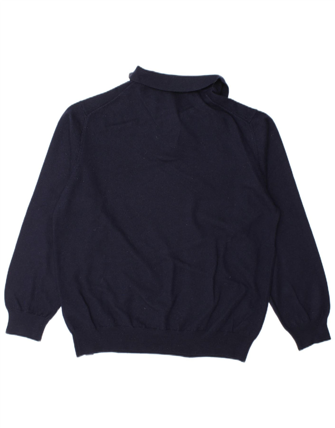 Ανδρικό πουλόβερ με λαιμό πόλο North Sails XL Μαλλί Navy Blue