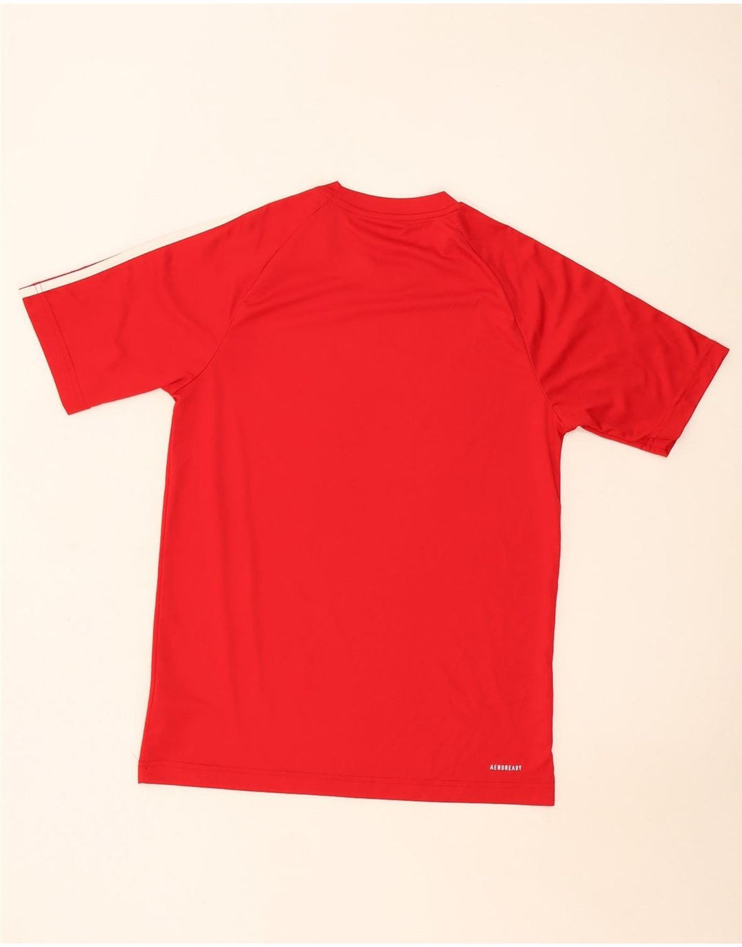 Adidas Ανδρικό T-Shirt Aeroready Top Small Red Polyester