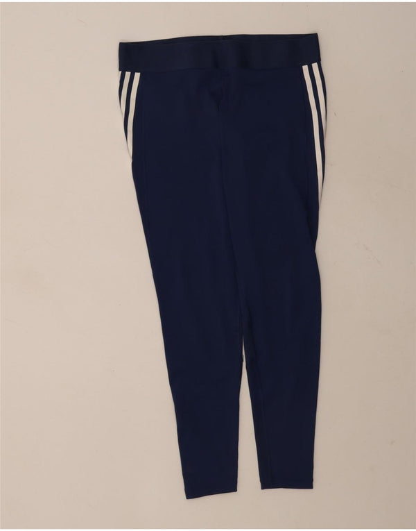 Adidas Γυναικεία κολάν Aeroready UK 16/18 Large Navy Blue