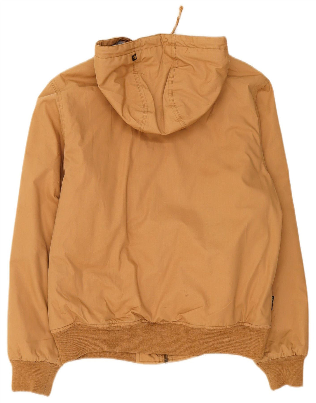 Element Ανδρικό Bomber Jacket με κουκούλα UK 36 Small Beige Polyester