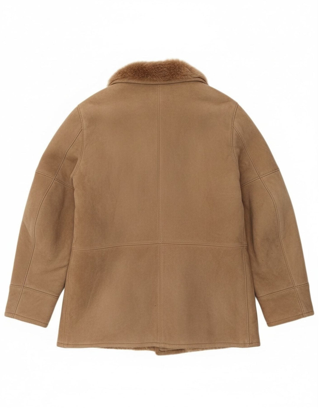 Vintage Ανδρικό Shearling Jacket IT 52 XL Brown Shearling