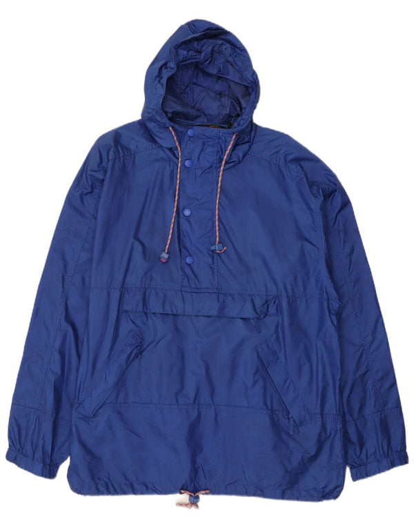 Ανδρικό πουλόβερ με κουκούλα Eddie Bauer Rain Jacket UK 38 Medium Blue Nylon