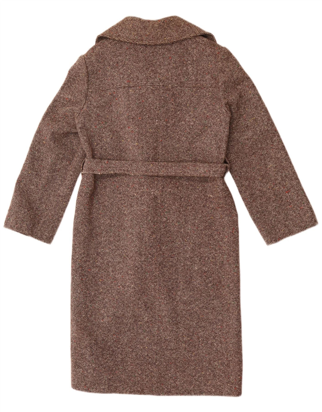 Vintage Γυναικείο Παλτό IT 42 Medium Brown Flecked