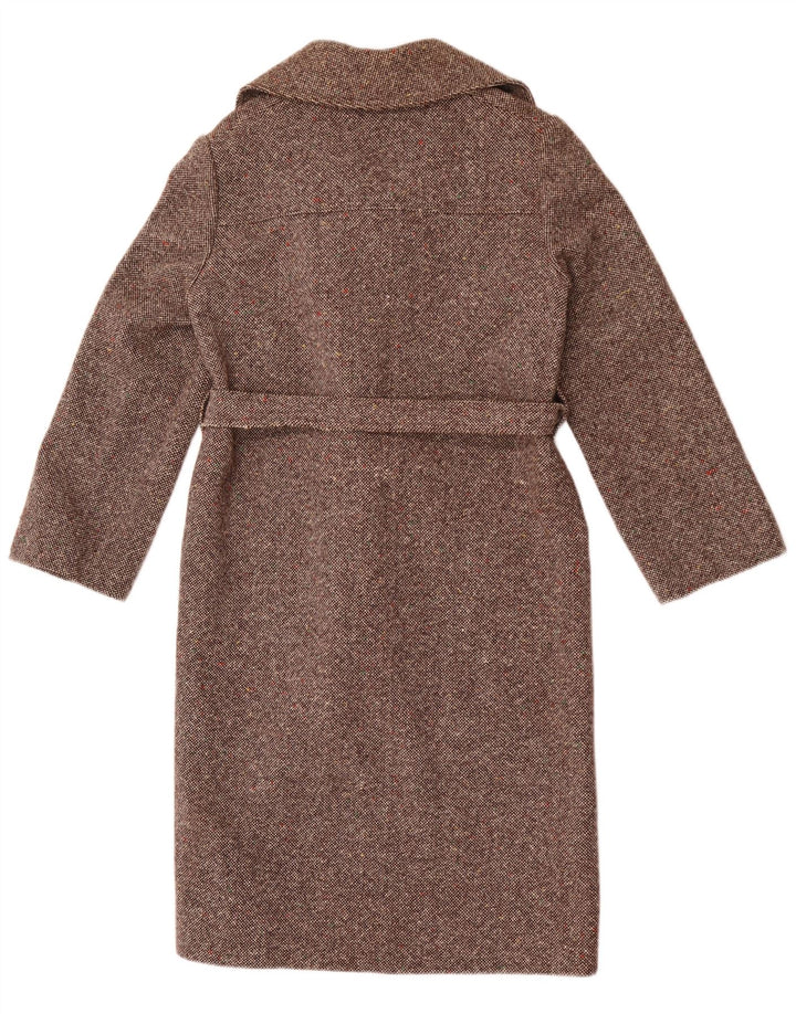 Vintage Γυναικείο Παλτό IT 42 Medium Brown Flecked