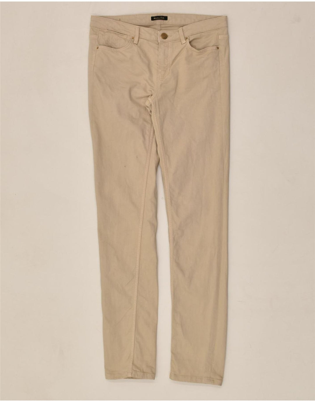 MASSIMO DUTTI Womens Skinny Jeans W28  L29 Beige | Vintage Massimo Dutti | Thrift | Second-Hand Massimo Dutti | Used Clothing | Messina Hembry 