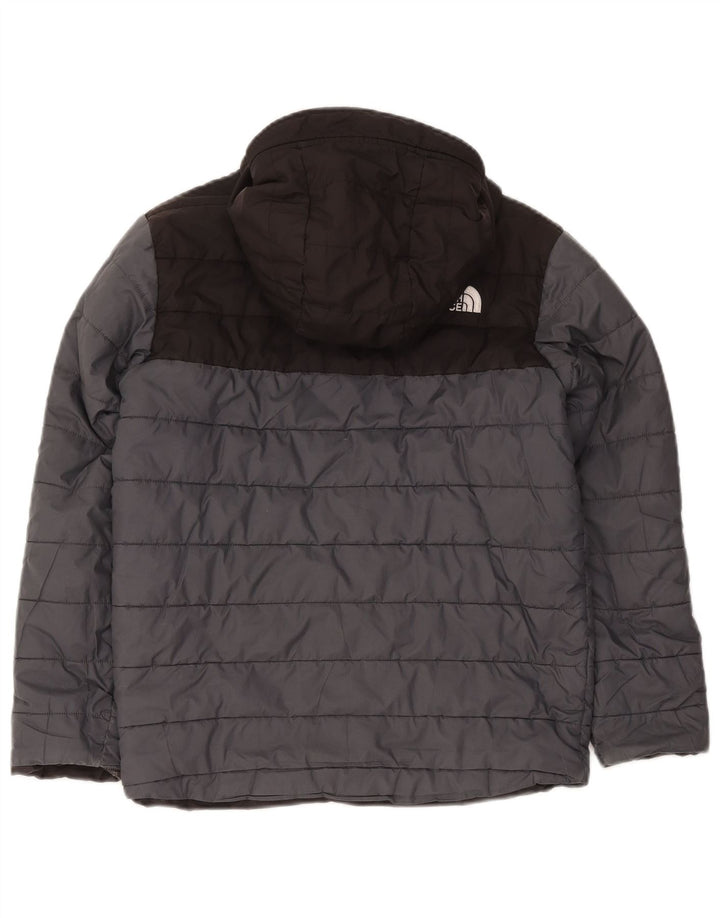 The North Face Boys Hooded padded Jacket 11-12 Years Grey