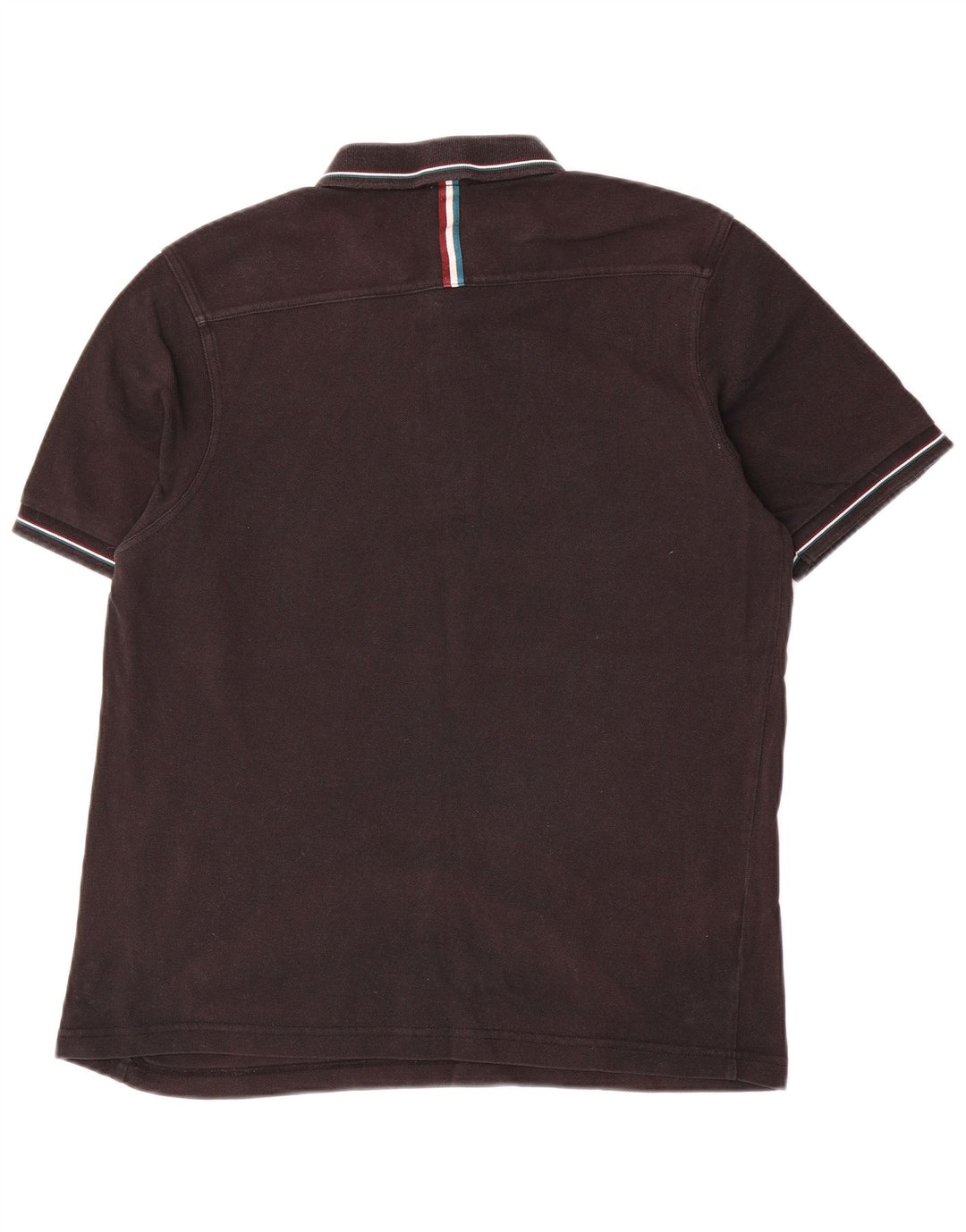 Fred Perry Ανδρικό πουκάμισο Polo Slim Fit μεγάλο μαύρο βαμβακερό