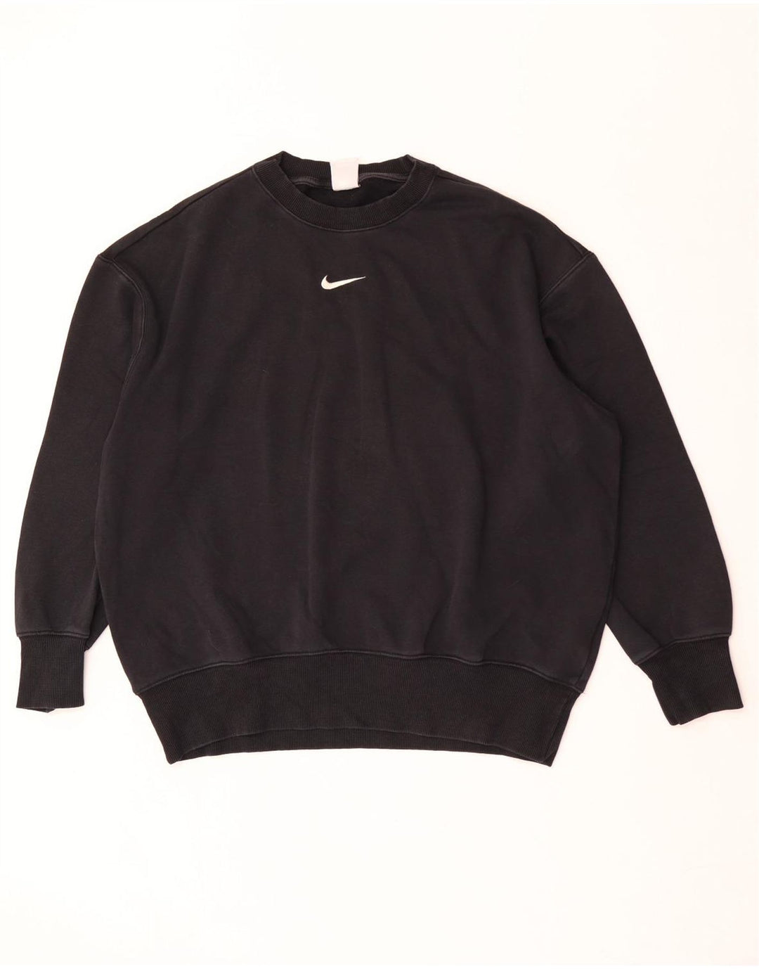 Ανδρικό φούτερ Nike με χαλαρή εφαρμογή, μαύρο βαμβακερό