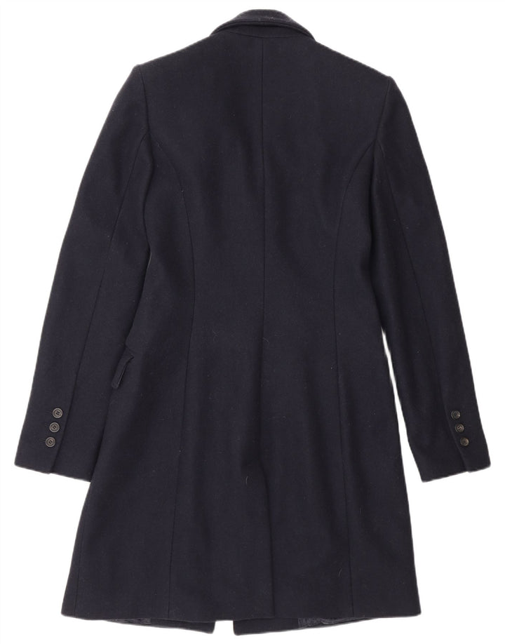 Iceberg Γυναικείο Πανωφόρι UK 10 Small Navy Blue Wool