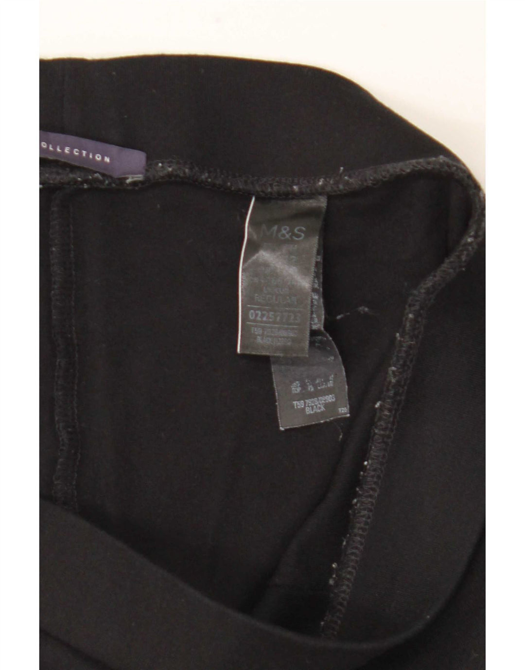 Marks & Spencer Γυναικείο κολάν αναβολέας UK 12 μεσαία μαύρη βισκόζη