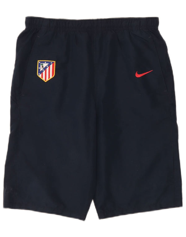 Nike Boys Atletico Madrid Sport σορτς 13-14 ετών XL Navy Blue Polyester