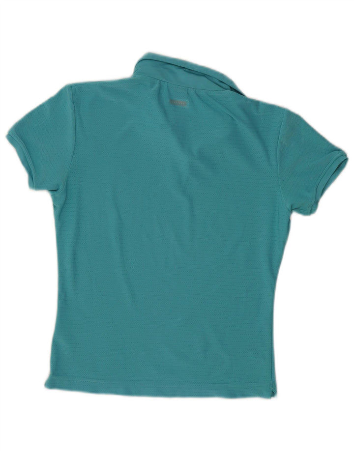 Γυναικείο μπλουζάκι πόλο Nike Dri Fit UK 10 Small Turquoise Polyester