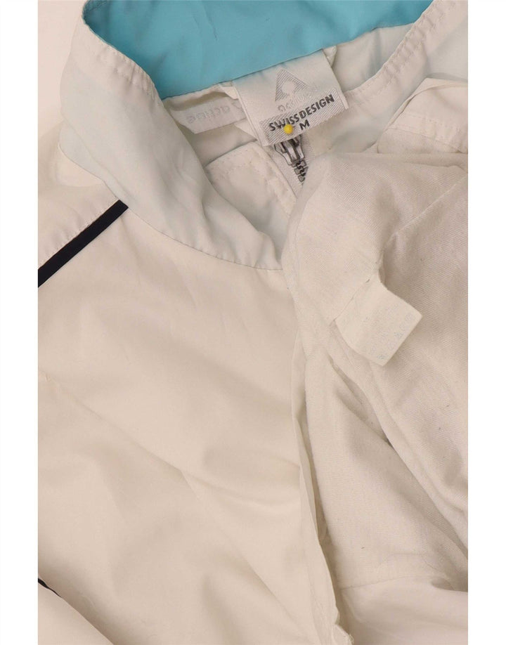 Ανδρική φόρμα Active Top Jacket Μεσαίο Λευκό Πολυεστέρας