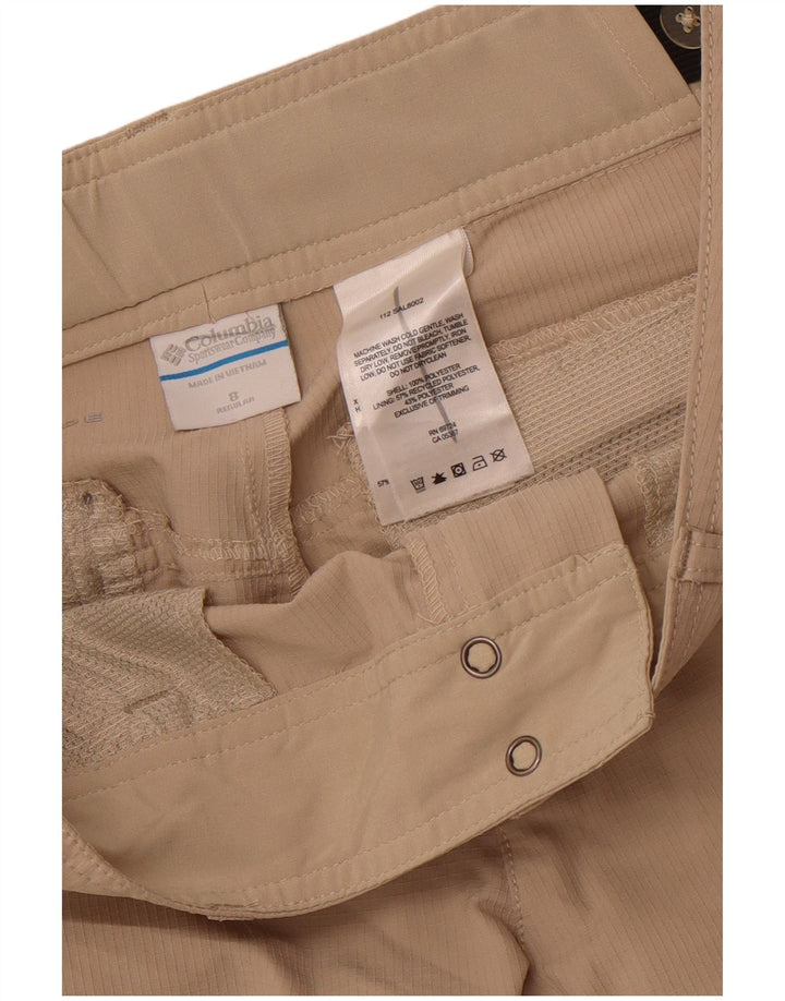 COLUMBIA Γυναικείο ίσιο παντελόνι Cargo US 8 Medium W30 L32 Beige