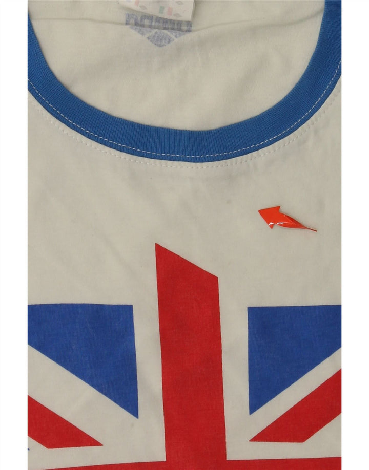Γυναικείο γραφικό T-Shirt ARENA Top UK 14 Large White