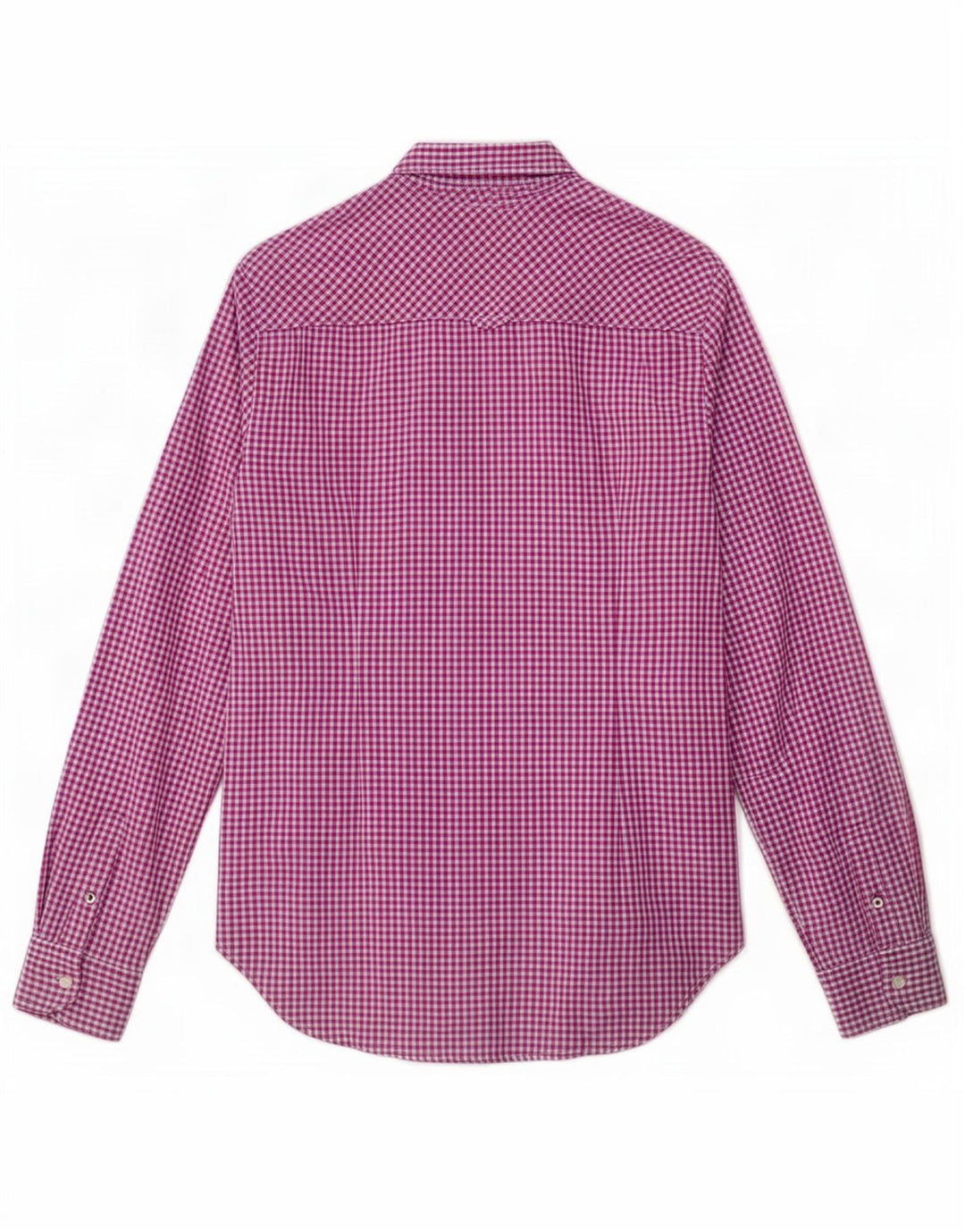 Tommy Hilfiger γυναικείο εφαρμοστό πουκάμισο US 6 Medium Purple Gingham Cotton
