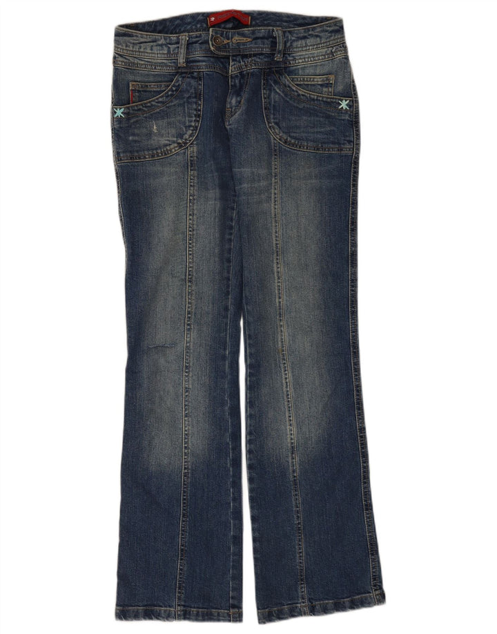 Vintage Γυναικείο Bootcut Jeans W28 L31 Navy Blue