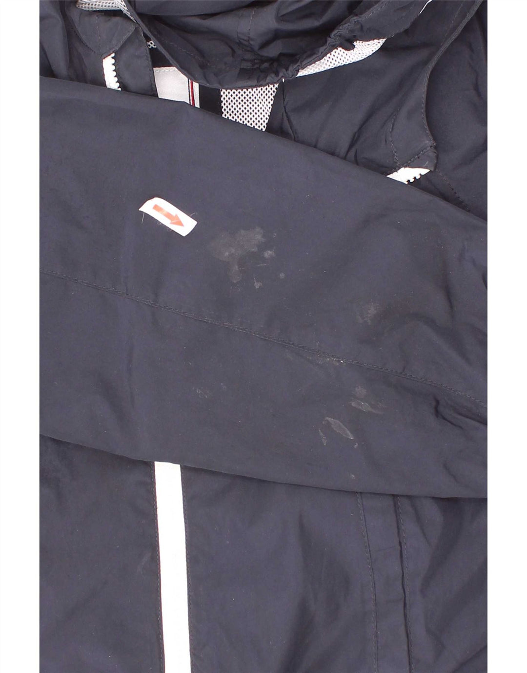 Tommy Hilfiger Boys Graphic Hooded Rain Jacket 5-6 Years Navy Blue