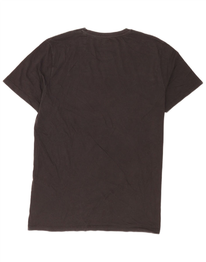 Jack & Jones Ανδρικό γραφικό μπλουζάκι Μπλούζα μεγάλο μαύρο βαμβακερό
