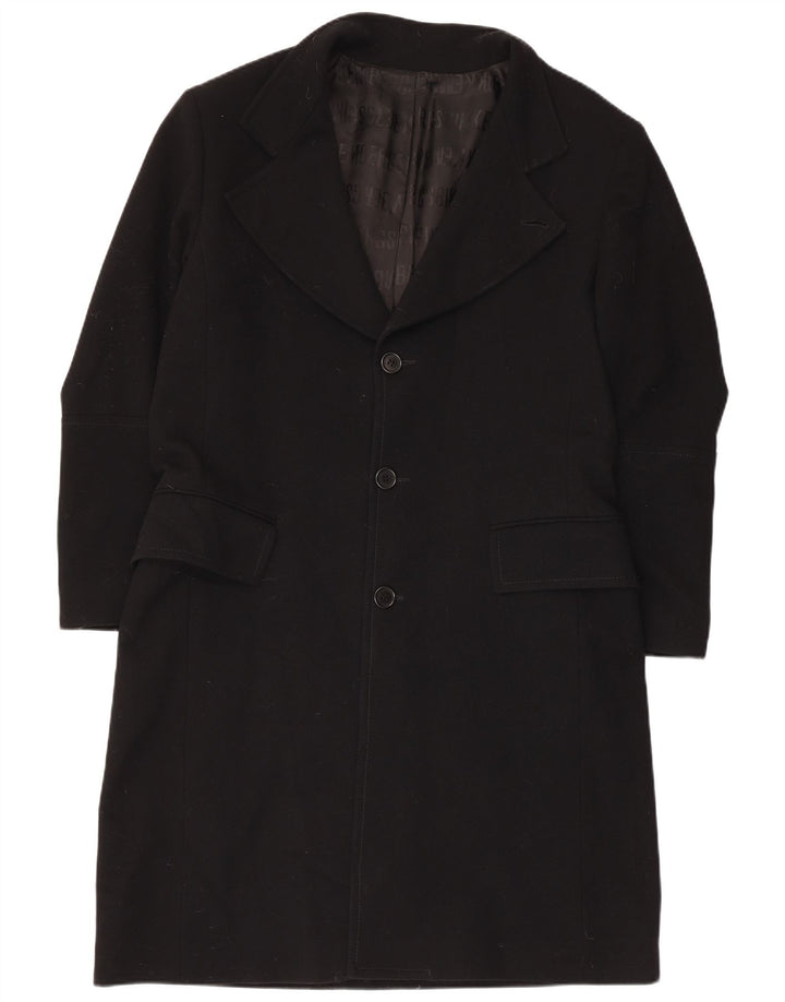 Ανδρικό πανωφόρι Bikkembergs IT 52 XL Μαύρο Μάλλινο