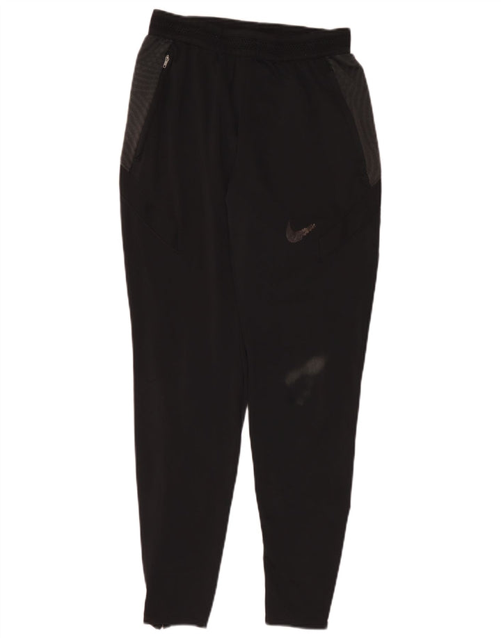 Ανδρικό παντελόνι αθλητικής φόρμας Nike Dri Fit Μικρό μαύρο πολυεστέρα