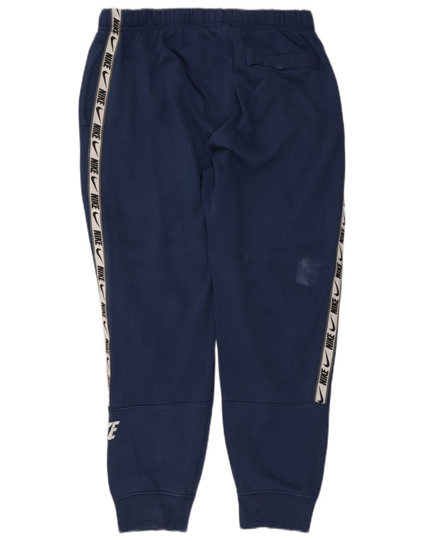 Ανδρικές φόρμες γραφικών Nike Παντελόνια Joggers Large Navy Blue Colourblock
