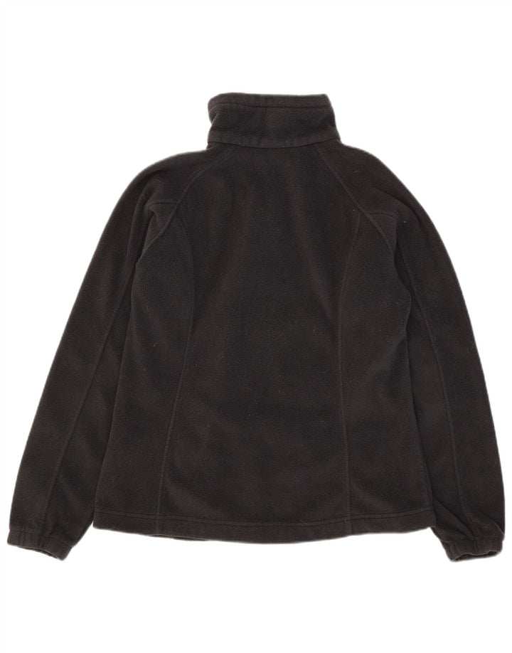 COLUMBIA Γυναικείο Fleece Jacket UK 16 Large Black Polyester