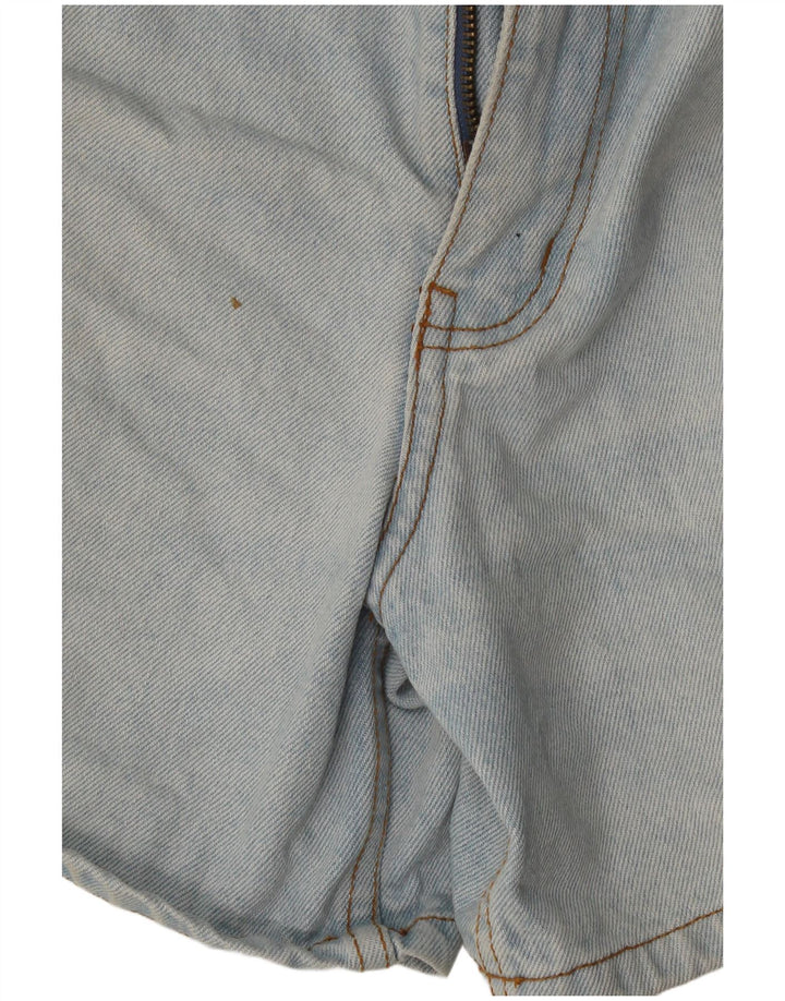 Vintage γυναικείο τζιν σορτς W38 XL μπλε βαμβακερό