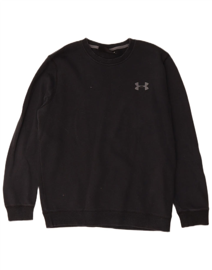 Ανδρικό φούτερ Under Armour Cold Gear Jumper Μεσαίο μαύρο βαμβακερό