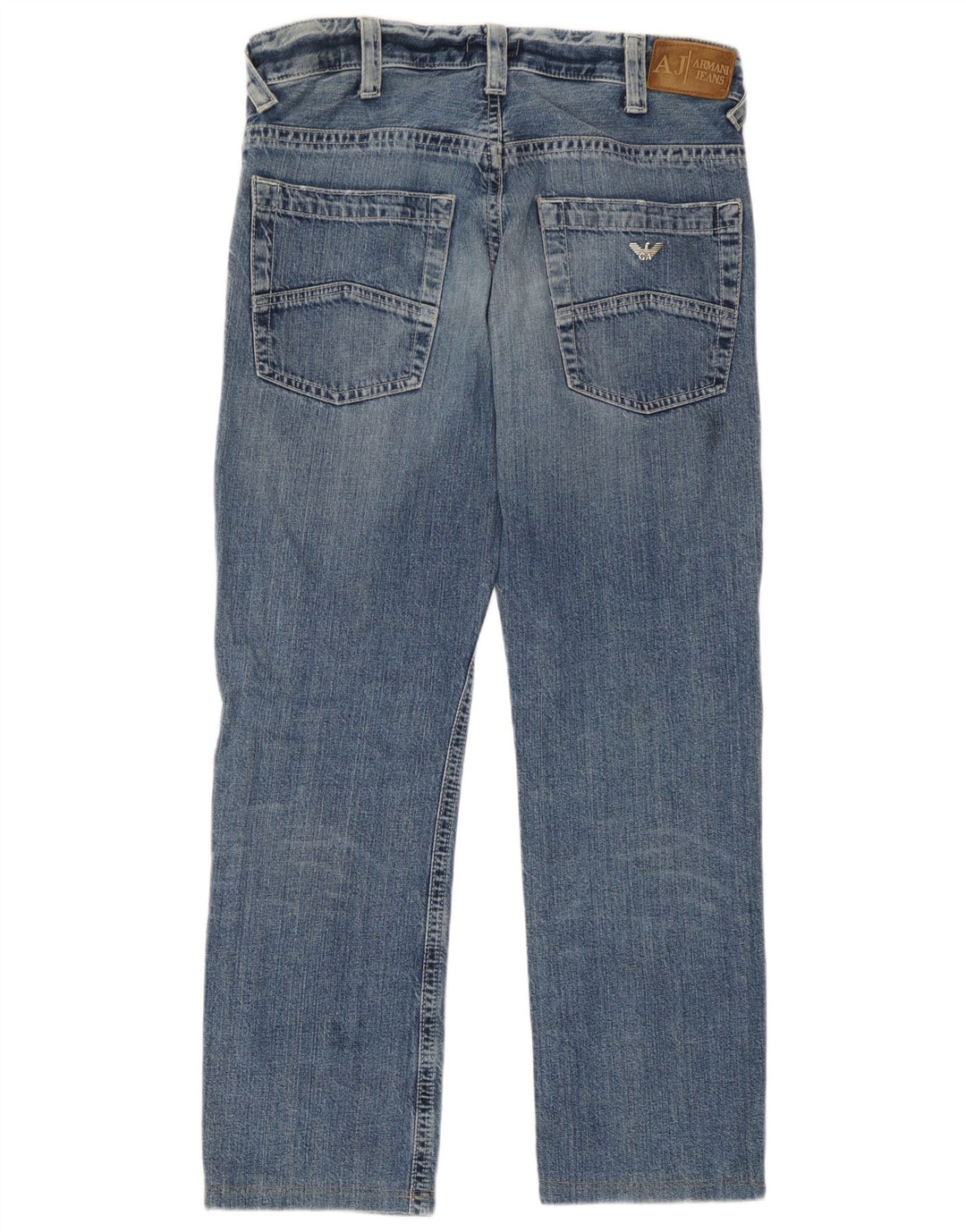 Armani Γυναικείο ίσιο τζιν W32 L29 Μπλε βαμβακερό