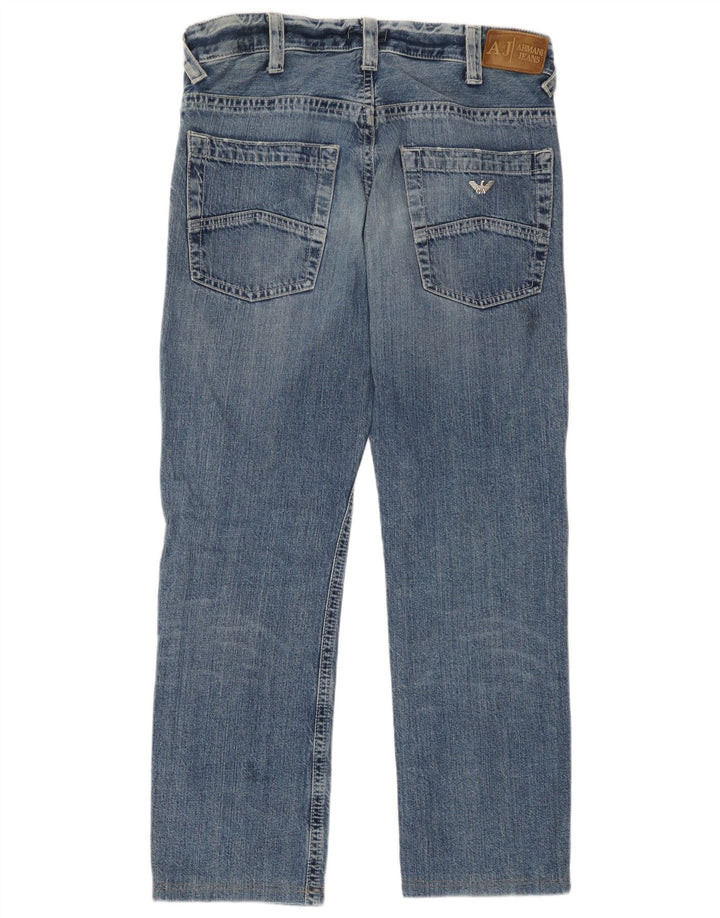 Armani Γυναικείο ίσιο τζιν W32 L29 Μπλε βαμβακερό