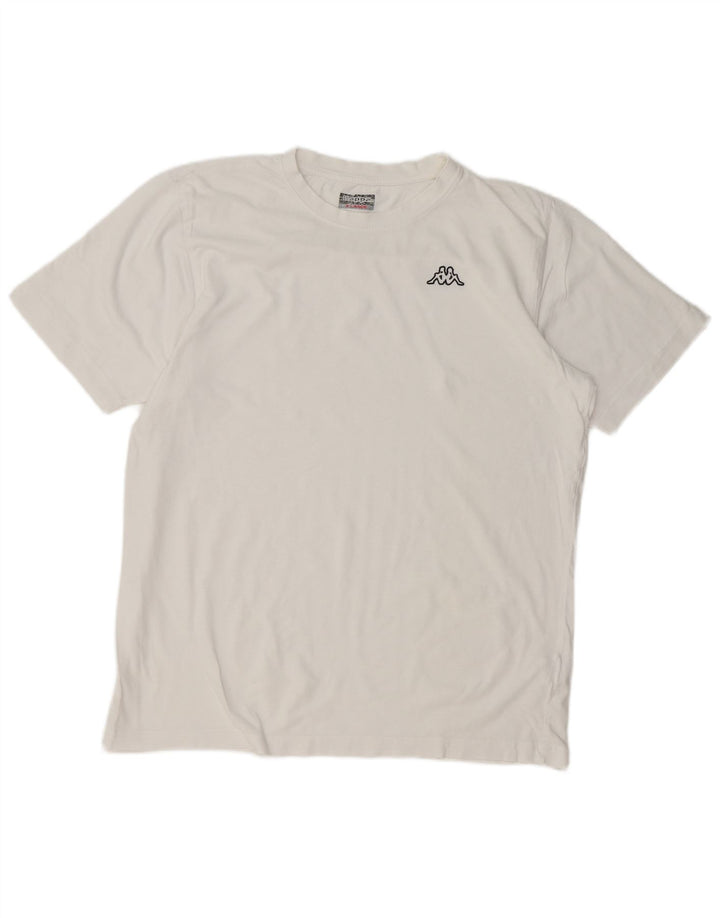 Ανδρικό T-Shirt Kappa Top XL Λευκό βαμβακερό