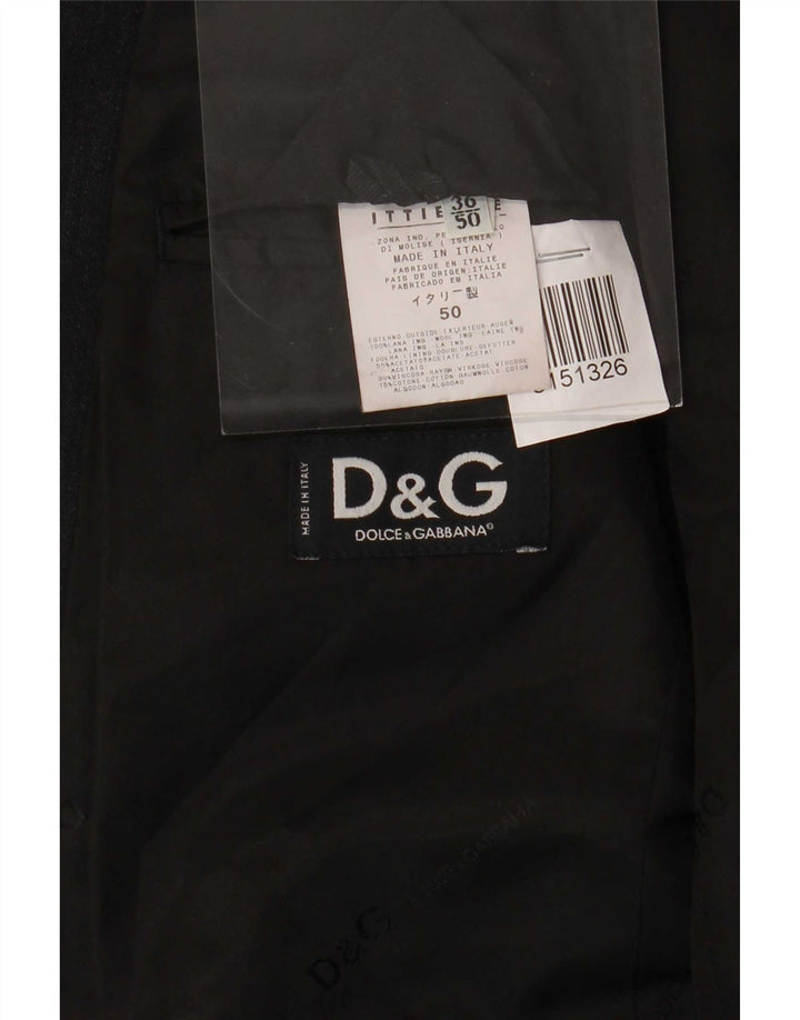 Dolce & Gabbana Ανδρικό τζάκετ 3 κουμπιών Ittierre IT 50 μεγάλο γκρι μαλλί
