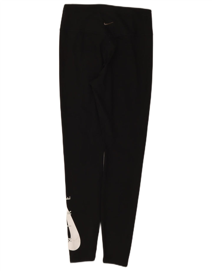 Γυναικεία κολάν Nike Dri Fit Graphic UK 12 Medium Black Polyester