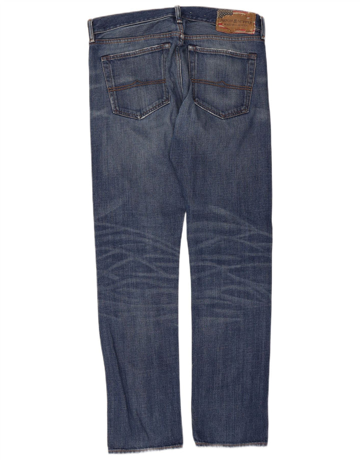 Ανδρικό Slim Jeans Ralph Lauren W34 L34 Μπλε βαμβακερό
