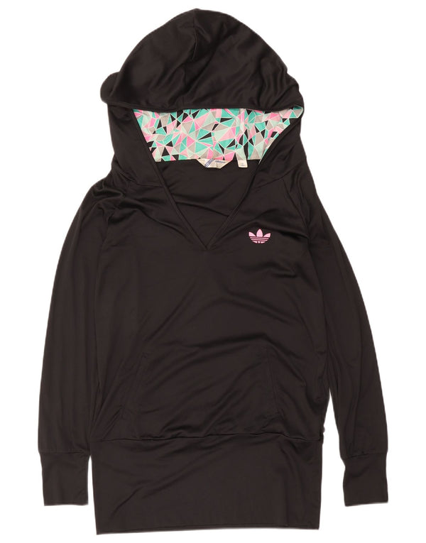 Adidas Γυναικείο Hoodie Jumper EU 38 Medium Black Polyester